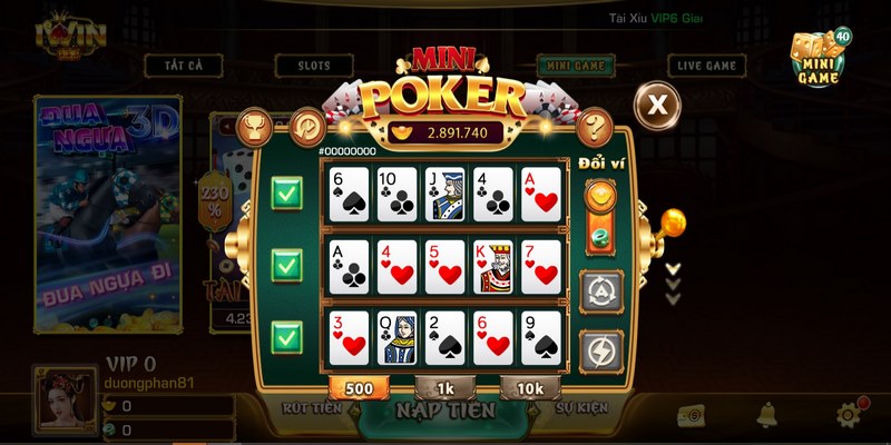 Mini Game Iwin mang đến cho người chơi những tựa game thú vị nào?